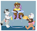 Fiona's birthday cake mishap by Loupy