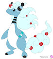 Luxdra The Mega Ampharos [Pokemon-Lines] by MangledTheArcticWolf