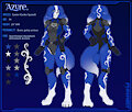 Azure / Refsheet Commission for Potato565 / Leotard Version