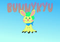 my mimikyu oc bunnykyu by reesechu