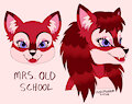 Old school fox by dugupworm