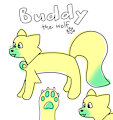 My wolf form by BuddyUnicorn777
