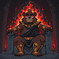 God of the underworld by Fuzzycubby