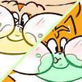Tails and Cream's Messy Feast