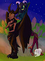 Lili and me by Drawinit4u