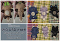 Custom Mini Plush Keychains [OPEN]