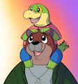 Brok and Tramp Fanart by Keeperaft