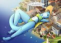 Sunbathing by FireRai