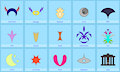 OC Symbols by Wlucrow