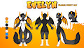 Evelyn Ref Sheet by Bellasworld
