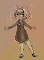 Her fancy dress by Saucy