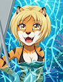 Yuna in the pool (redo) by palmtree28