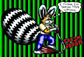 [Old Art] SOMETHING is inflating by Rubbertex Raccoon