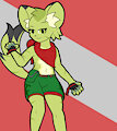 FreedomPlanet: Fiesty Carol by EmmiArt