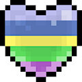 Plural Pride Heart by zoofox