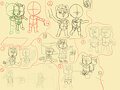 Sketch collection x3 by SkunkyGussy