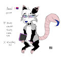 Fursona Sheet by SpecAlmond