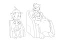 Ginger & Alexis In Ride Seats by minum