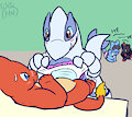 lugia_at_work by HangyakuNeko