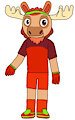 Fifa 2026 Mascot - Maple the Moose by Bali0004