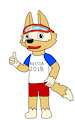 Fifa Mascot - Zabivaka by Bali0004