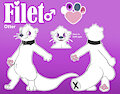 Filet the Otter - Ref Sheet by otterick
