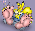 Jennys Pika gal Toesie toes by TheRedSkunk
