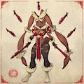 Lopunny Bloody Blade Dancer by ottobum