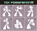 YCH POSES by Spaicy
