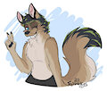 Sketch Male Fox by fennekfuchs