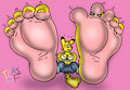 Jennys Pika Gal Footgrowth by TheRedSkunk