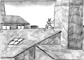 Zoroark at the brickworks by Redleaves