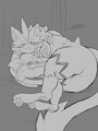 Sketch 647 - Zeraora & Litten by WinickLim