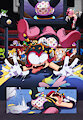 Jolly Bee Jobber Vs. Chao Carnage (Art by @EUFDreamer) by EmperorCharmy