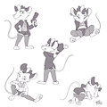 Evil Opossum Pilot [C] by NekoStar