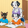homework by cowfurmania
