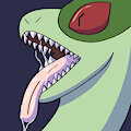 Flygon's maw by AlphabetABC