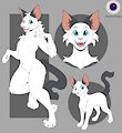 Black Tail Cat Adopt-OPEN by ChaosEye