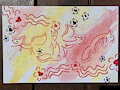 Finding My Way (alcohol markers+watercolour on canvas) by BuddyOtter777