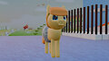 My OC at daycare (Blender)