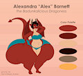 Alexandra Barnett Reference by SatsumaLord