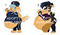 Preggy Doggy Ladies Adopts-OPEN by DreamyHyperPreg