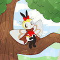 Tree Branch Ribombee -By StarryBlur- by DanielMania123
