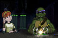 Donatello & April