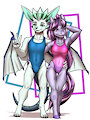 [C] Couple Portrait by MykeGreywolf