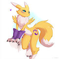 Curious Renamon IV by Ancesra