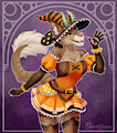 Cute Witch YCH Example