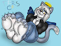 Claires Heavenly kitty toesie toes by TheRedSkunk