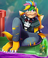 Transmasc Lemmy Koopa by HamsterGirlTheHamster
