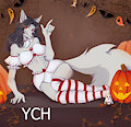 YCH Halloween by Xeliiii